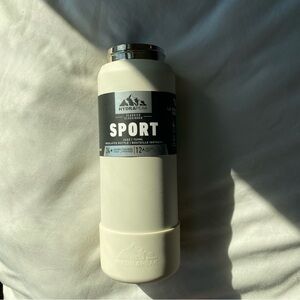 Hydrapeak Sport Insulated Water Bottle - Cream